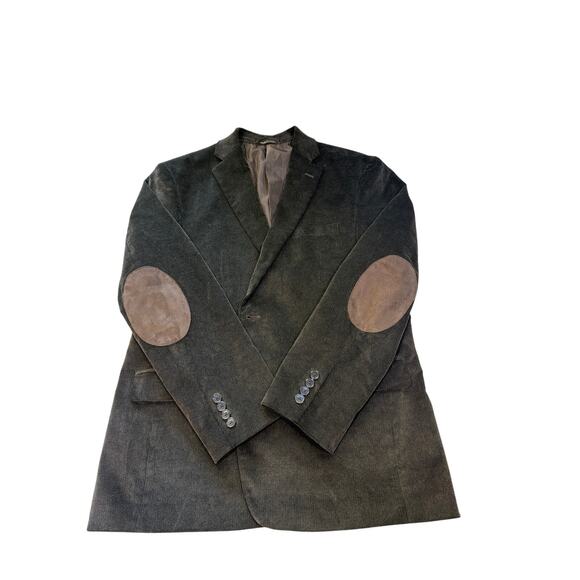 Chaps Blazer Mens Brown 42R Corduroy Elbow Patch Sport Coat Jacket Classic - Picture 5 of 5